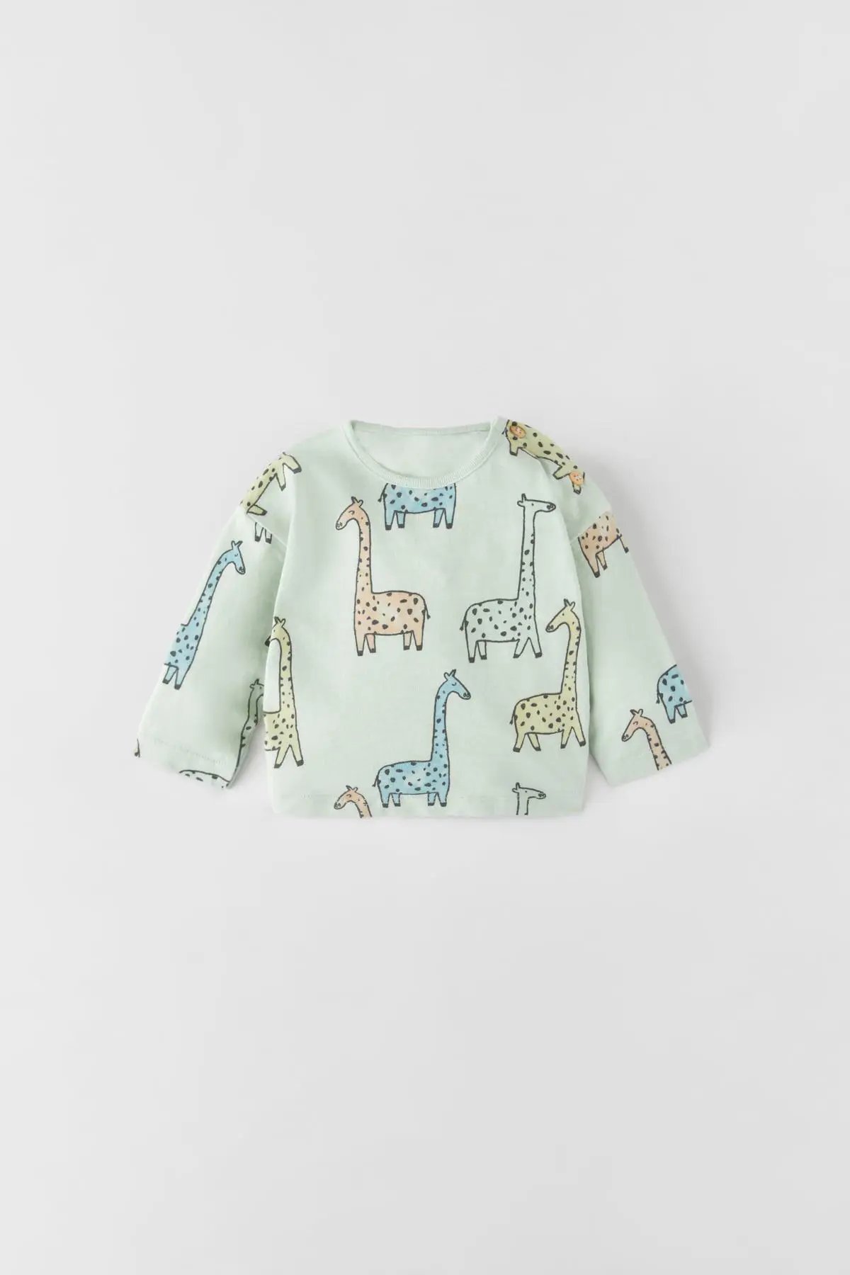 Giraffe Slub Knit T-Shirt