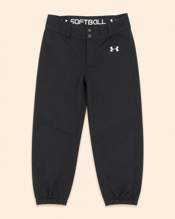 Under Armour Pantalon Softball Compression Noir — Taille S