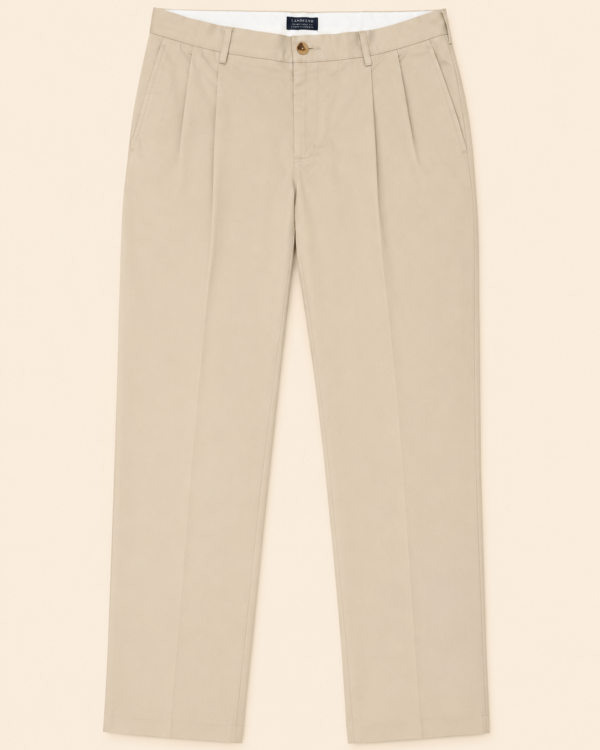 Lands' End Pantalon Chino Beige Sable — Taille 35