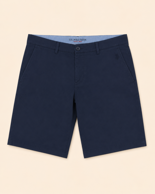 U.S. Polo Assn. Short Chino Navy — Taille 48
