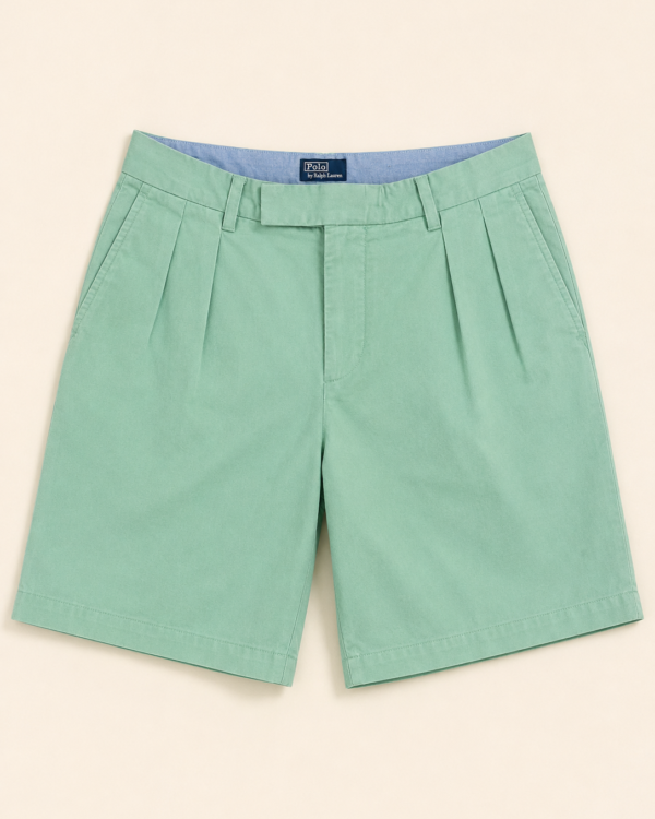 Short chino Ralph Lauren vert menthe — Ralph Lauren - Taille 30
