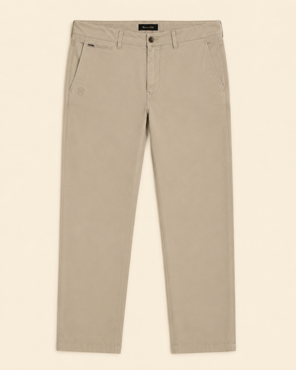 Pantalon Massimo Dutti Slim Fit beige sable — Taille 28