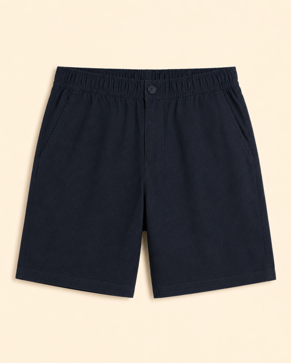 Short Abercrombie & Fitch Stretch bleu marine - Taille L