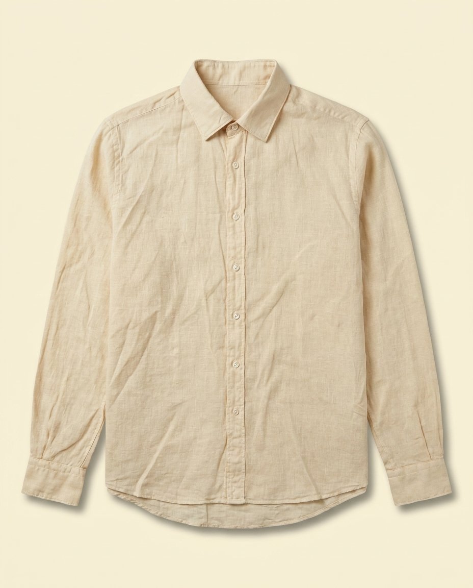 Chemise en lin écru — Massimo Rebecchi - Taille L