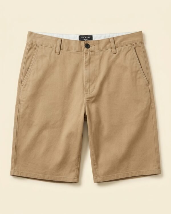 Short chino Dockers beige camel — Taille 30